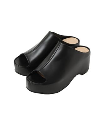 OPEN TOE SABO 10115ー8543 | CLANE (Women