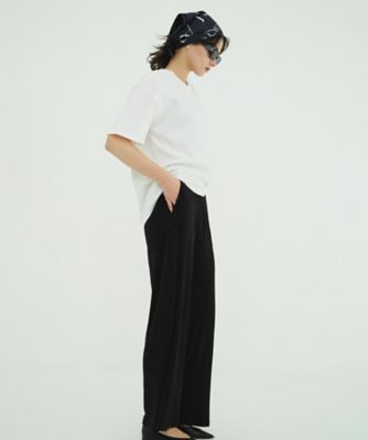 BRIGHT JERSEY PANTS 10110ー7203 | CLANE
