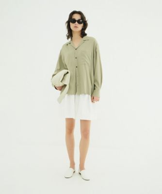 OPEN COLLAR OVER SHIRTS 10122ー4313