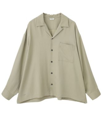 OPEN COLLAR OVER SHIRTS 10122ー4313