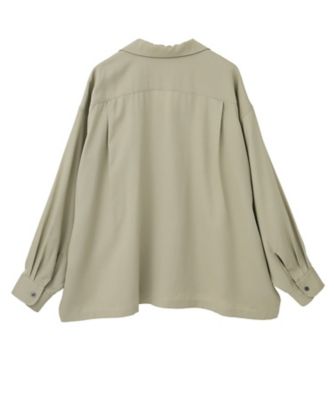 OPEN COLLAR OVER SHIRTS 10122ー4313