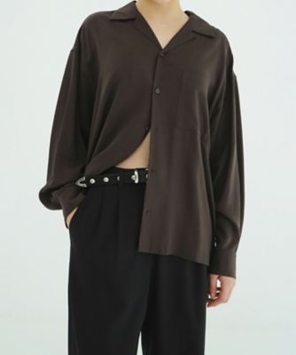 OPEN COLLAR OVER SHIRTS 10122ー4313