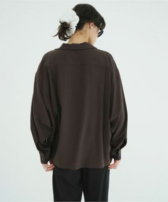 OPEN COLLAR OVER SHIRTS 10122ー4313