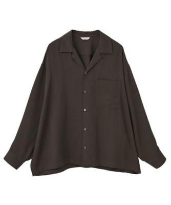 OPEN COLLAR OVER SHIRTS 10122ー4313