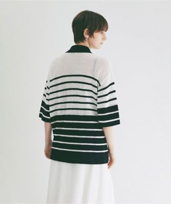 【週末お値下】クラネ⭐︎OVER HALF SLEEVE KNIT TOPS CLANE(クラネ) OVER HALF SLEEVE KNIT TOPS - COLDBECK ONLINE（コール