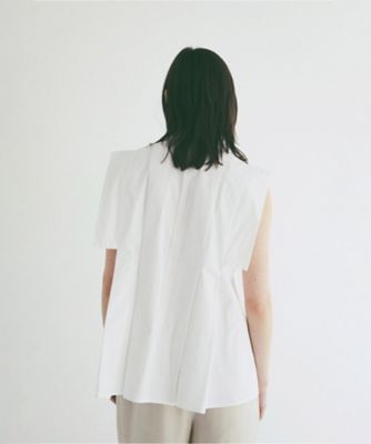 PANELL PLEAT SQUARE SLEEVE SHIRTS
