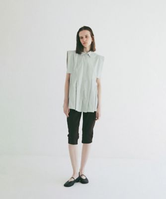 PANELL PLEAT SQUARE SLEEVE SHIRTS