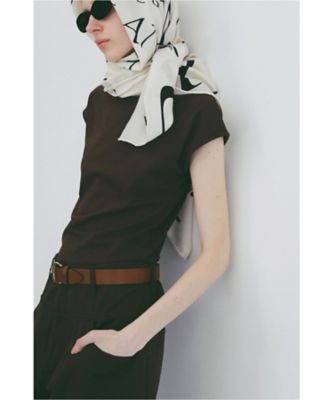 UP NECK COMPACT TOPS 10105ー1223 | CLANE