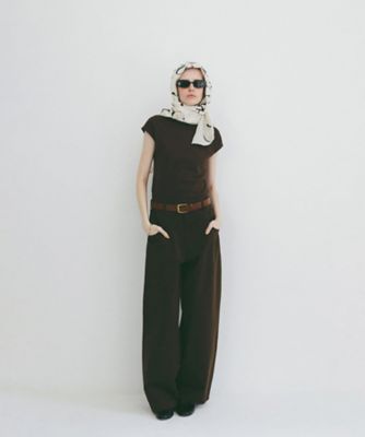 UP NECK COMPACT TOPS 10105ー1223 | CLANE