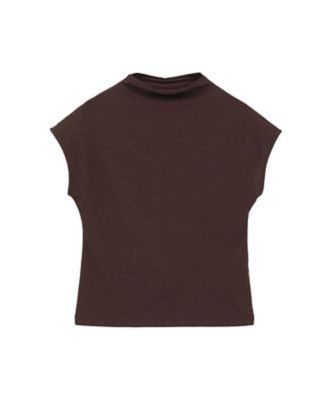 UP NECK COMPACT TOPS 10105ー1223 | CLANE
