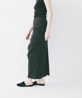 LOW WAIST DRAPE SKIRT 10109ー6123