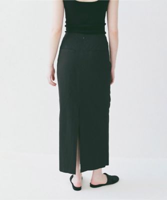 LOW WAIST DRAPE SKIRT 10109ー6123