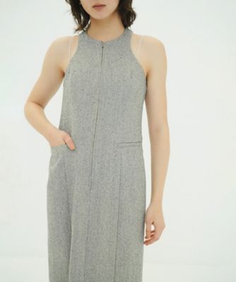 FRONT ZIP AMERICAN SLEEVE ONEPIECE