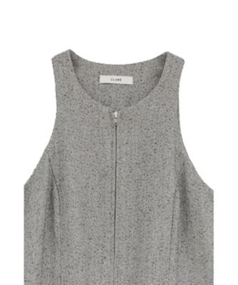FRONT ZIP AMERICAN SLEEVE ONEPIECE