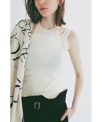 ＜CLANE (Women)＞ＬＡＹＥＲ　ＳＨＥＥＲ　ＳＥＴ　ＴＯＰＳ　１０１０５ー１３０３