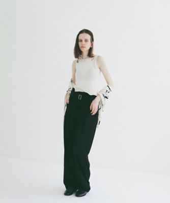 LAYER SHEER SET TOPS 10105ー1303 | CLANE 