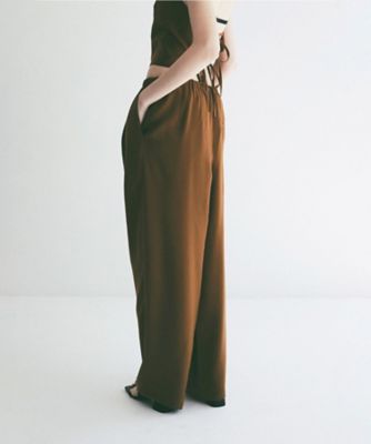 DRAWSTRING LOOSE TUCK PANTS 10110ー