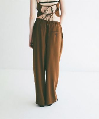 DRAWSTRING LOOSE TUCK PANTS 10110ー