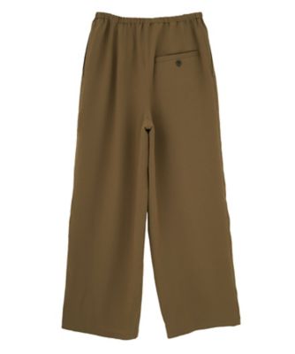 DRAWSTRING LOOSE TUCK PANTS 10110ー