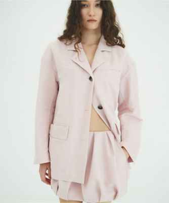 ＜CLANE (Women)＞ＤＡＤ　ＭＥＳＨ　ＪＡＣＫＥＴ　１０１２２ー４１８３