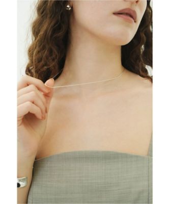 ＜CLANE (Women)＞ＬＡＶＥＲ　Ｔｉｒａ　Ｃｈａｉｎ　Ｎｅｃｋｌａｃｅ　７０１３６ー８３７３