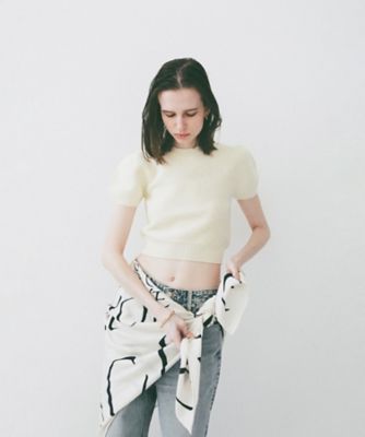 【新品】CLANE クラネ / COMBINATION PUFF TOPS CLANE（クラネ）の「COMBINATION PUFF TOPS（Tシャツ/カットソー