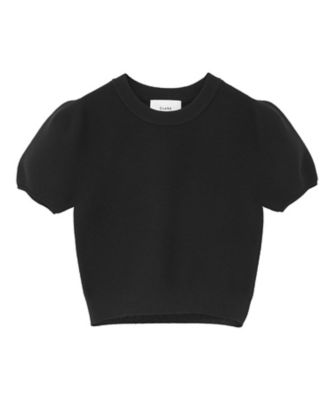CLANE 2WAY PUFF NECK TOPS ブラウス サイズ1 CLANE - パフネックトップス - 2WAY PUFF NECK TOPS - WHITE | ADDICT