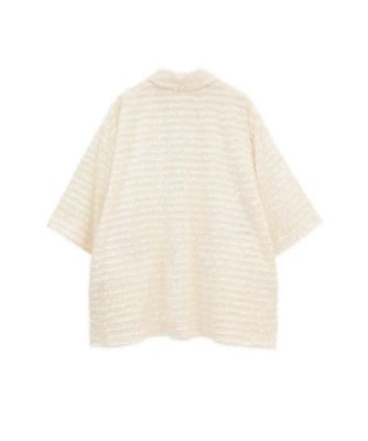 FEATHER H／S OVER ZIP SHIRT 11104ー 