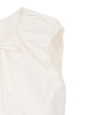 W FACE DOT SLEEVELESS RIBBON TOPS