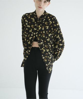 MABEL FLOWER SHIRT 11122ー4093 | CLANE 
