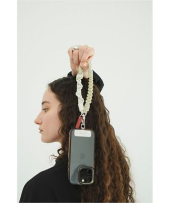 ＜CLANE (Women)＞ＣＬＡＮＥ×Ｔｏｐｏｌｏｇｉｅ　ＭｉｎｉＭａｃｒａｍｅ　ＷｒｉｓｔＳｔｒａｐ　ｗ／Ｐｈｏｎｅ　ＳｔｒａｐＡｄａｐｔｅｒ　１０１３６－８３５３