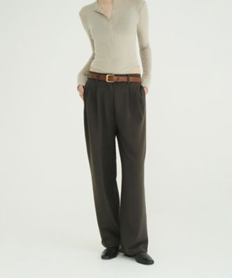 TWO TUCK SWEAT PANTS 11110ー7173 | CLANE