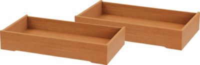 浜本工芸 (Baby & Kids)/ハマモトコウゲイ No.50 キャスター付引出 ダークオーク 机・デスク【三越伊勢丹/公式】