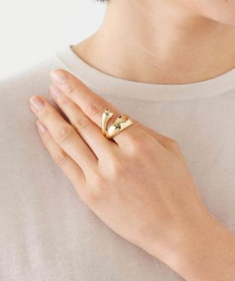 Sagene Ring － Gold 500484YG | MARIA BLACK