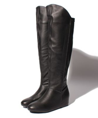 インヒールストレッチレザーロングブーツ 三越伊勢丹オンラインストア 公式