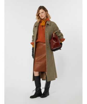 送料無料】ウゴラ ダブルフェイス ウール コート 5016015606