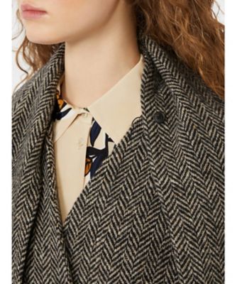 送料無料】ゼニカ ウール ツイード コート 5016045206