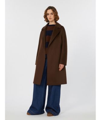 送料無料】コルテ ピュア ヴァージンウール ラップ コート