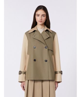 ビリア ショート トレンチコート 5021056106 | Weekend Max