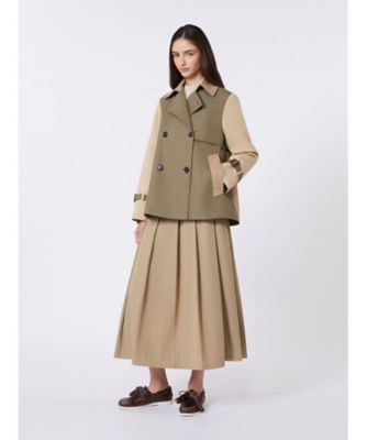 ビリア ショート トレンチコート 5021056106 | Weekend Max