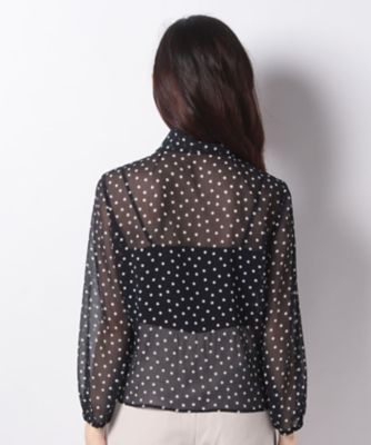 ドットシフォンブラウス 三越伊勢丹オンラインストア 公式