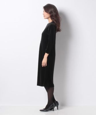 ベルベット７分袖ワンピース 三越伊勢丹オンラインストア 公式