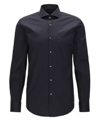 ストレッチポプリン　スリムフィット　シャツ（５０２６００６４）