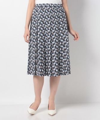 幾何学プリーツスカート 三越伊勢丹オンラインストア 公式