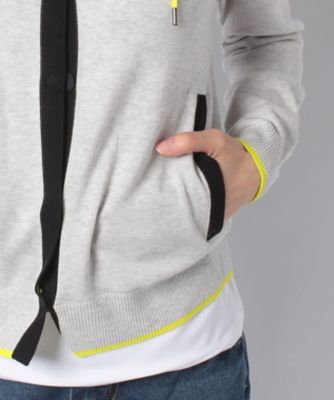 ツートーンカラーデザインカ ディガン 三越伊勢丹オンラインストア 公式