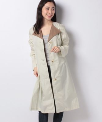 ｍｉｌａ　ｓｃｈｏｎ　【レインコート】ノーカラーコート