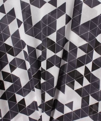 大きいサイズ 洗える フローラル ジオメトリックリーフプリント 三越伊勢丹オンラインストア 公式