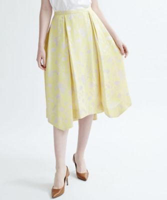 メタリックフラワープリントスカート 三越伊勢丹オンラインストア 公式