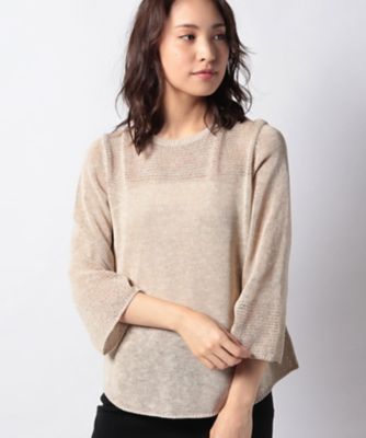 アンサンブル対応 インポート素材 ラメ入り天竺セーター 三越伊勢丹オンラインストア 公式