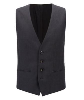 ヴァージンウール　スリムフィット　ジレ（５０３１８５００）